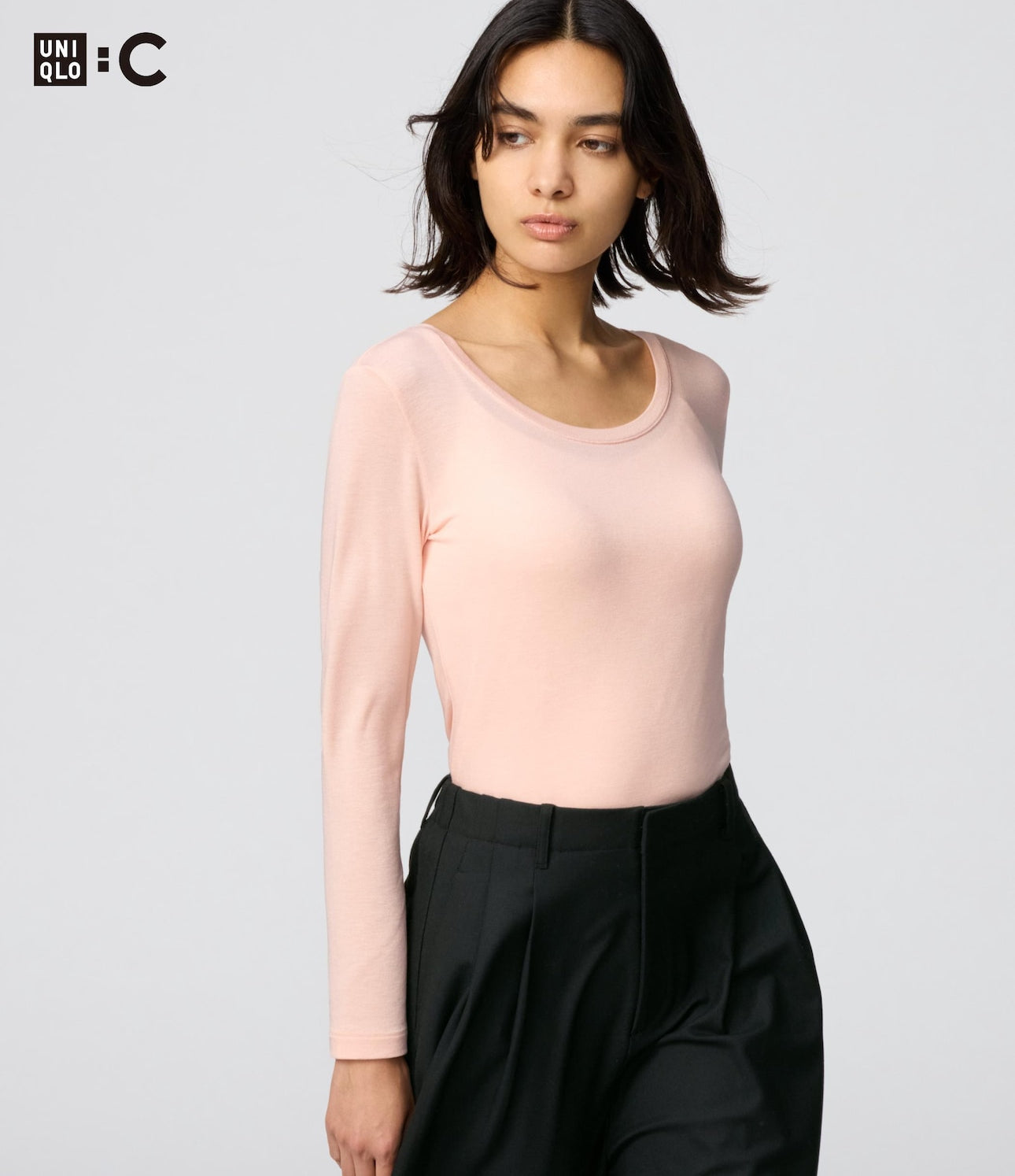Uniqlo HEATTECH wmns tee extra warm scoop neck