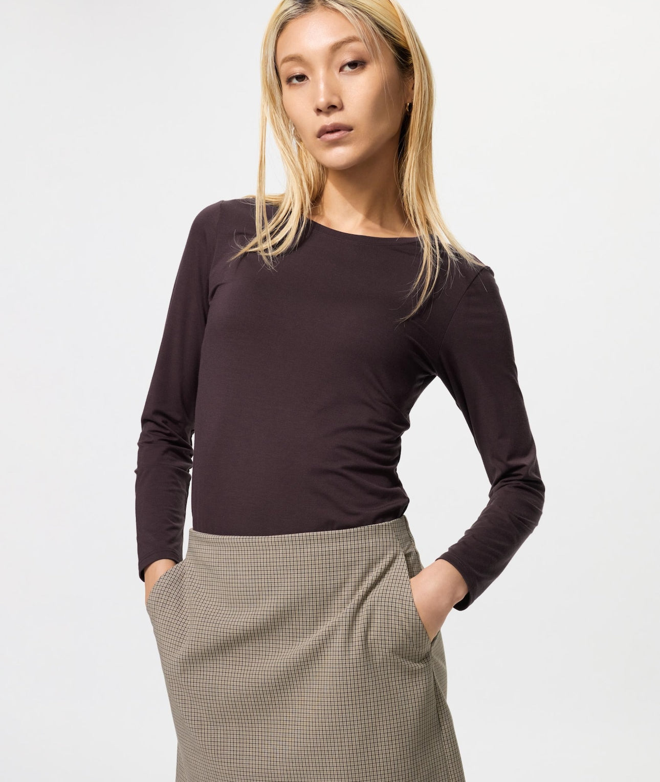 Uniqlo HEATTECH tee wmns