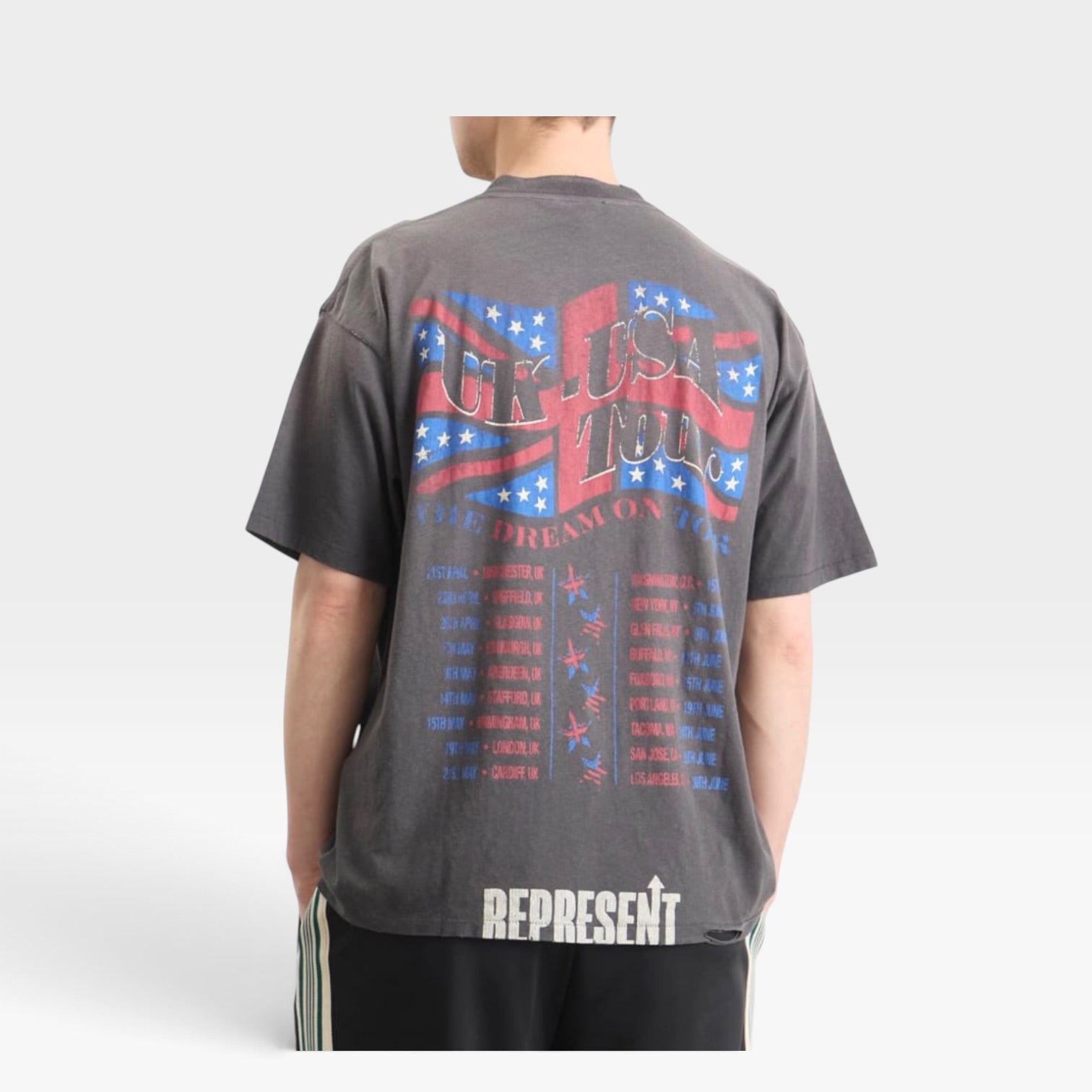 Represent oversized tee