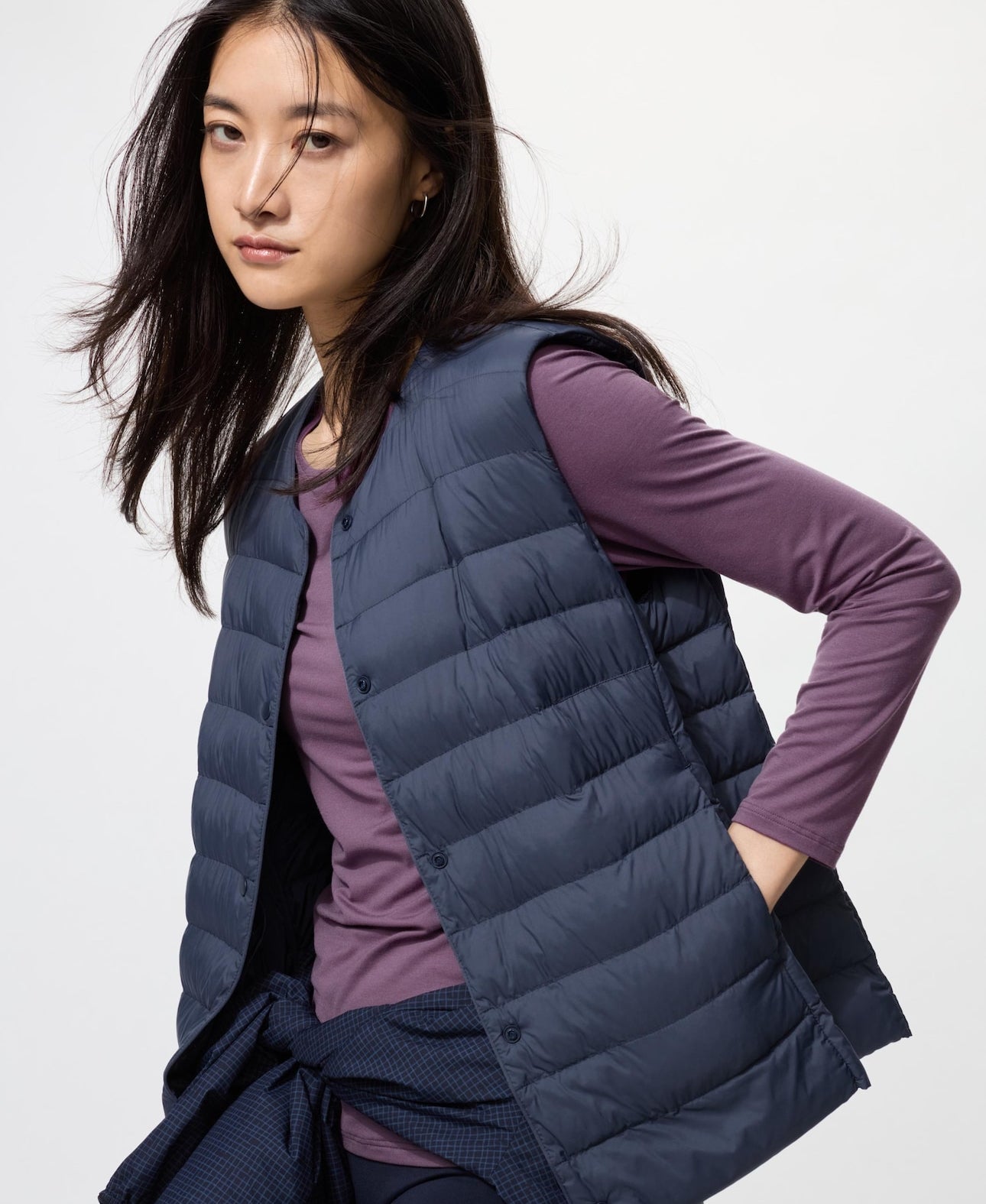 Uniqlo HEATTECH tee wmns