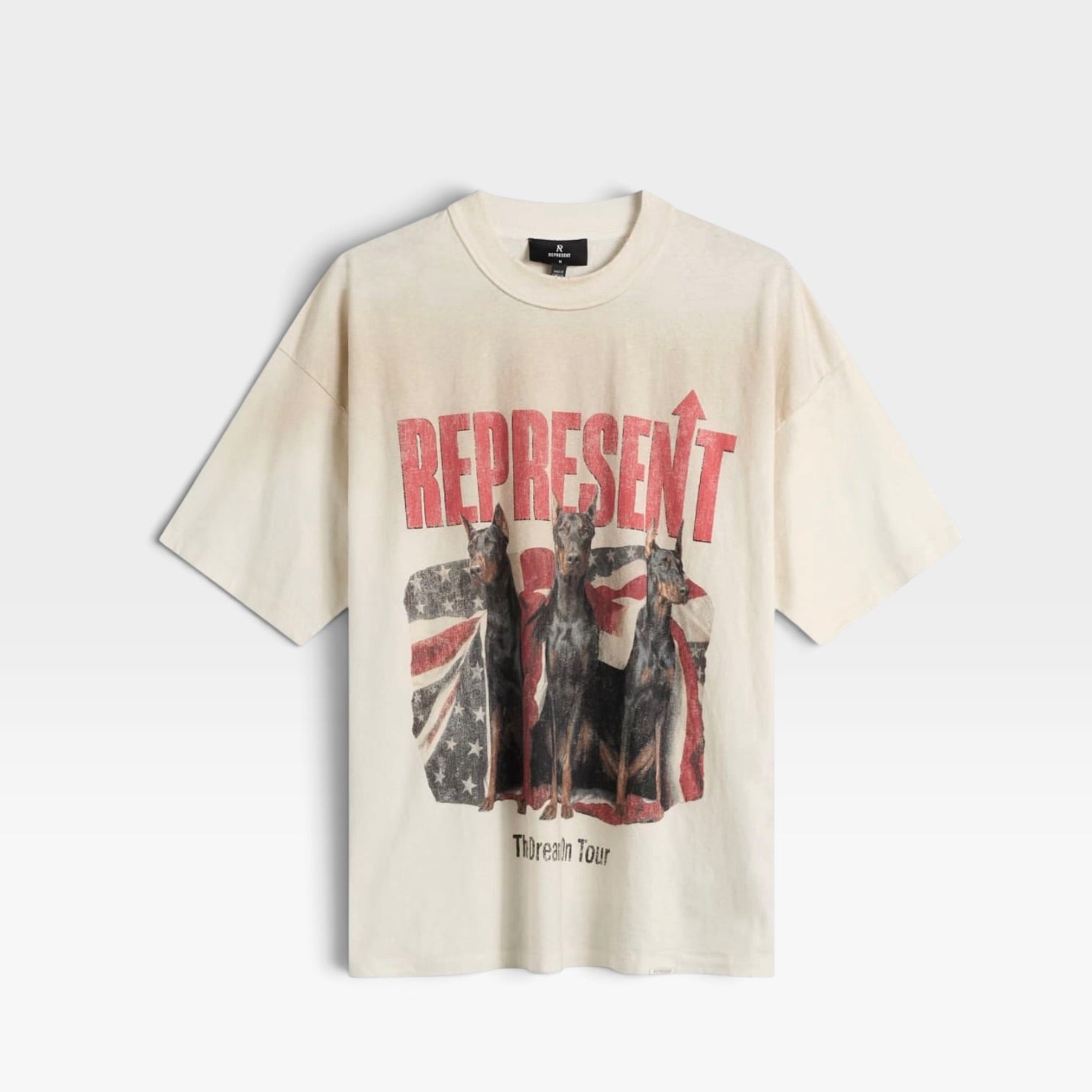 Represent oversized tee