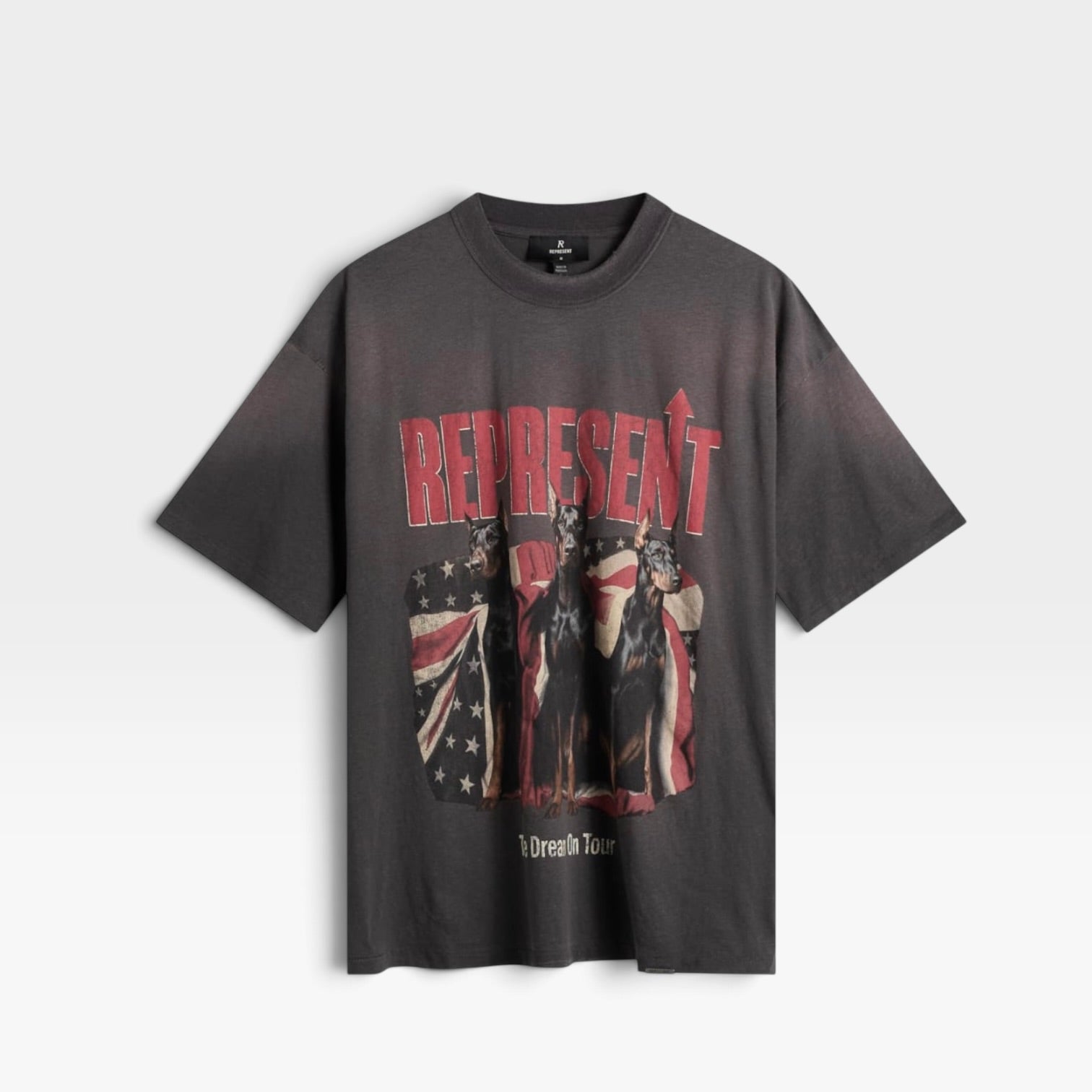 Represent oversized tee