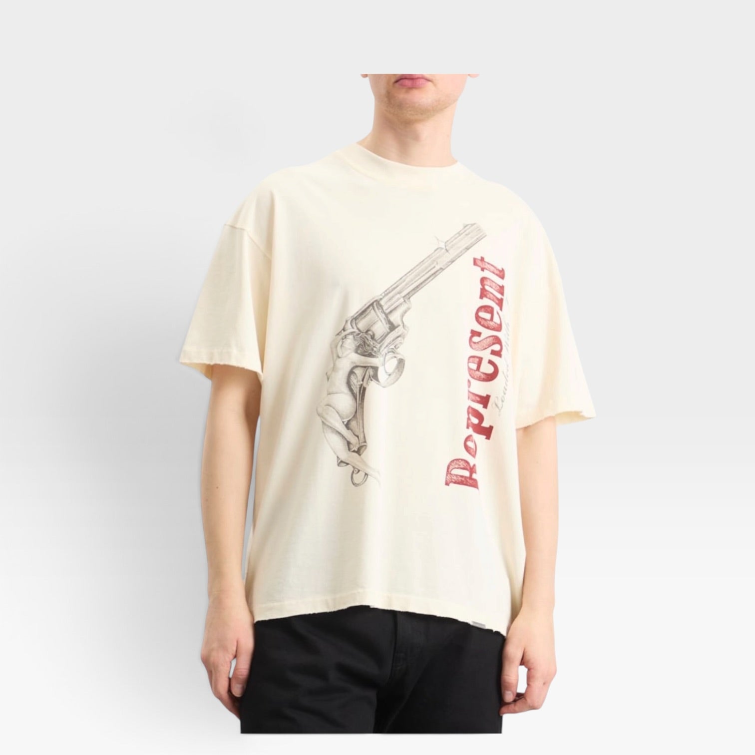 Represent oversized tee