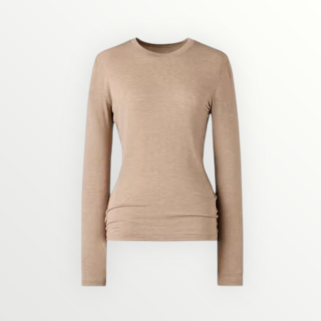 Uniqlo HEATTECH Extra Warm Cashmere tee wmns