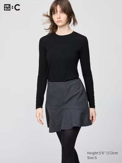 Uniqlo HEATTECH Extra Warm Cashmere tee wmns