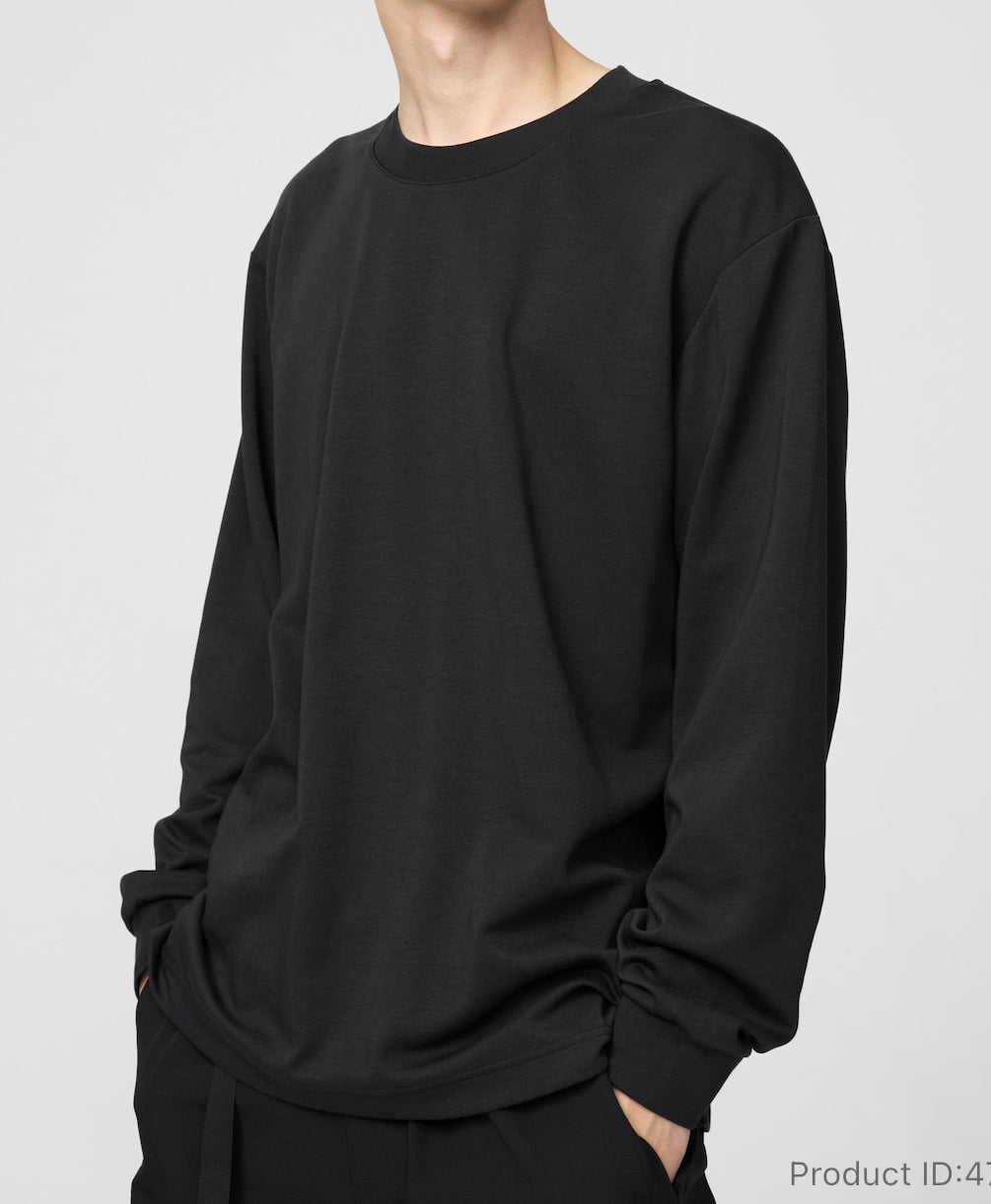 Uniqlo airism tee manga larga