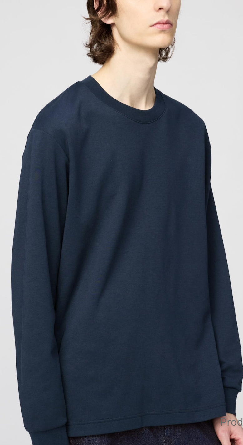 Uniqlo airism tee manga larga