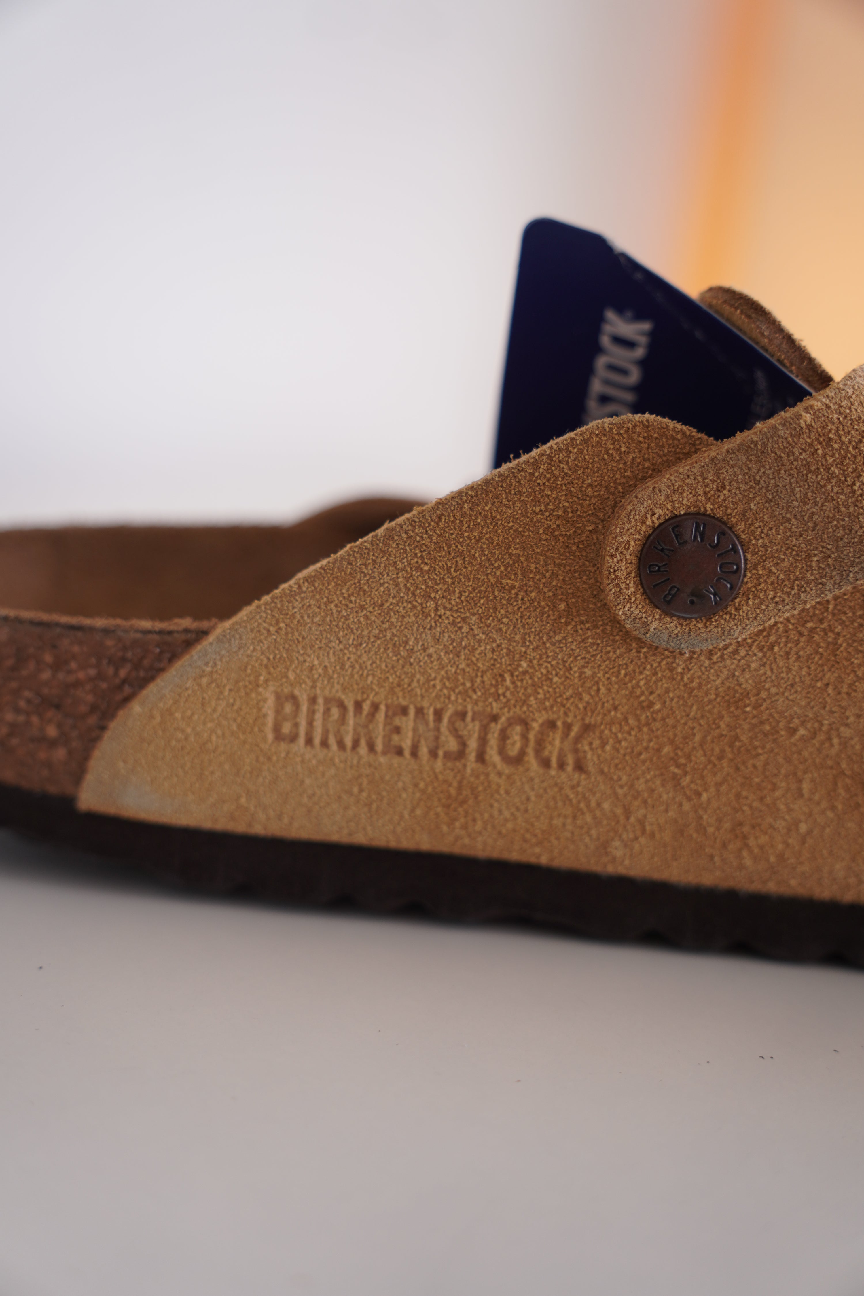 Birkenstock Boston “Latte Cream”