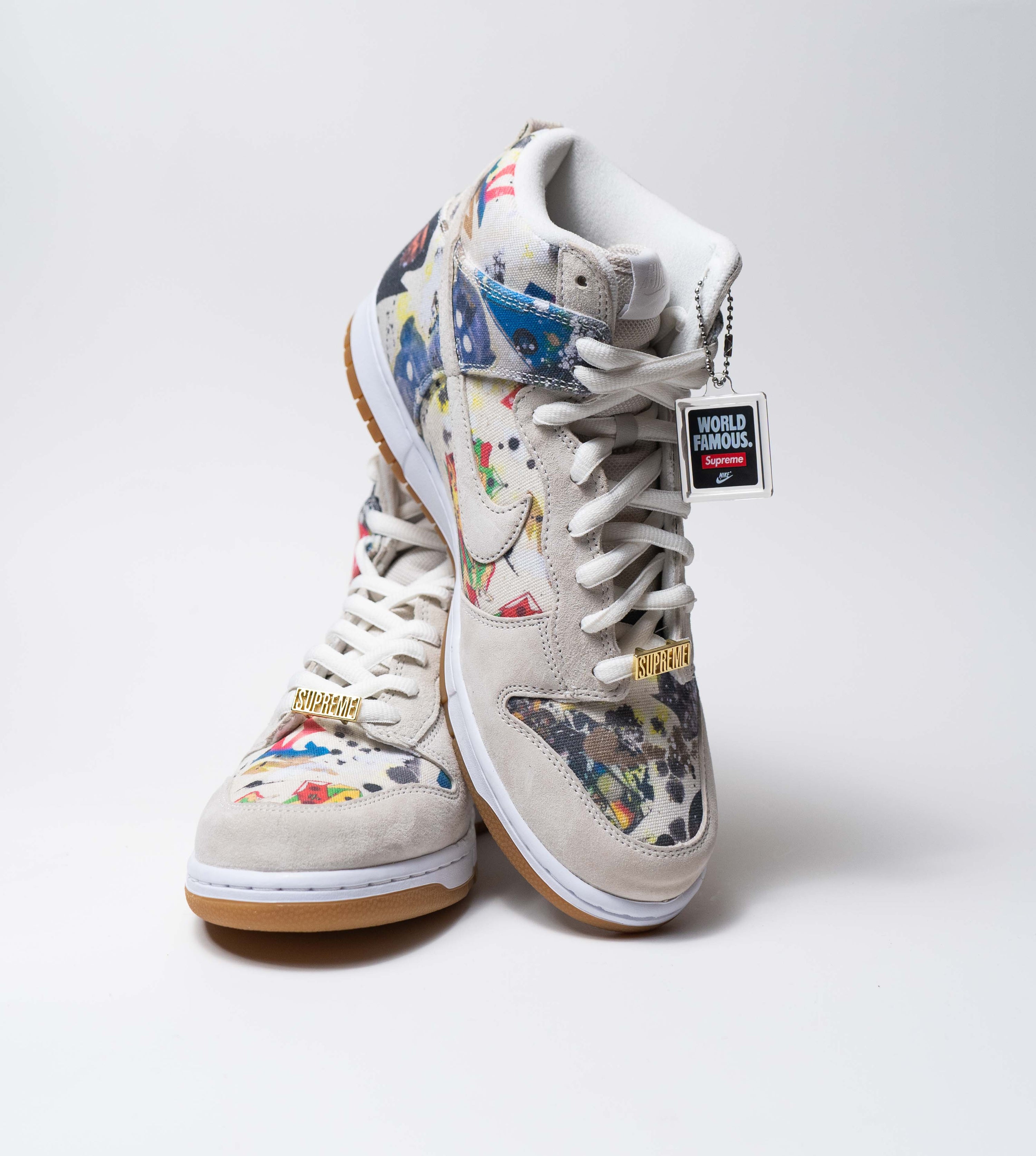 NIKE SB DUNKS HIGH X SUPREME “RAMMELLZEE”