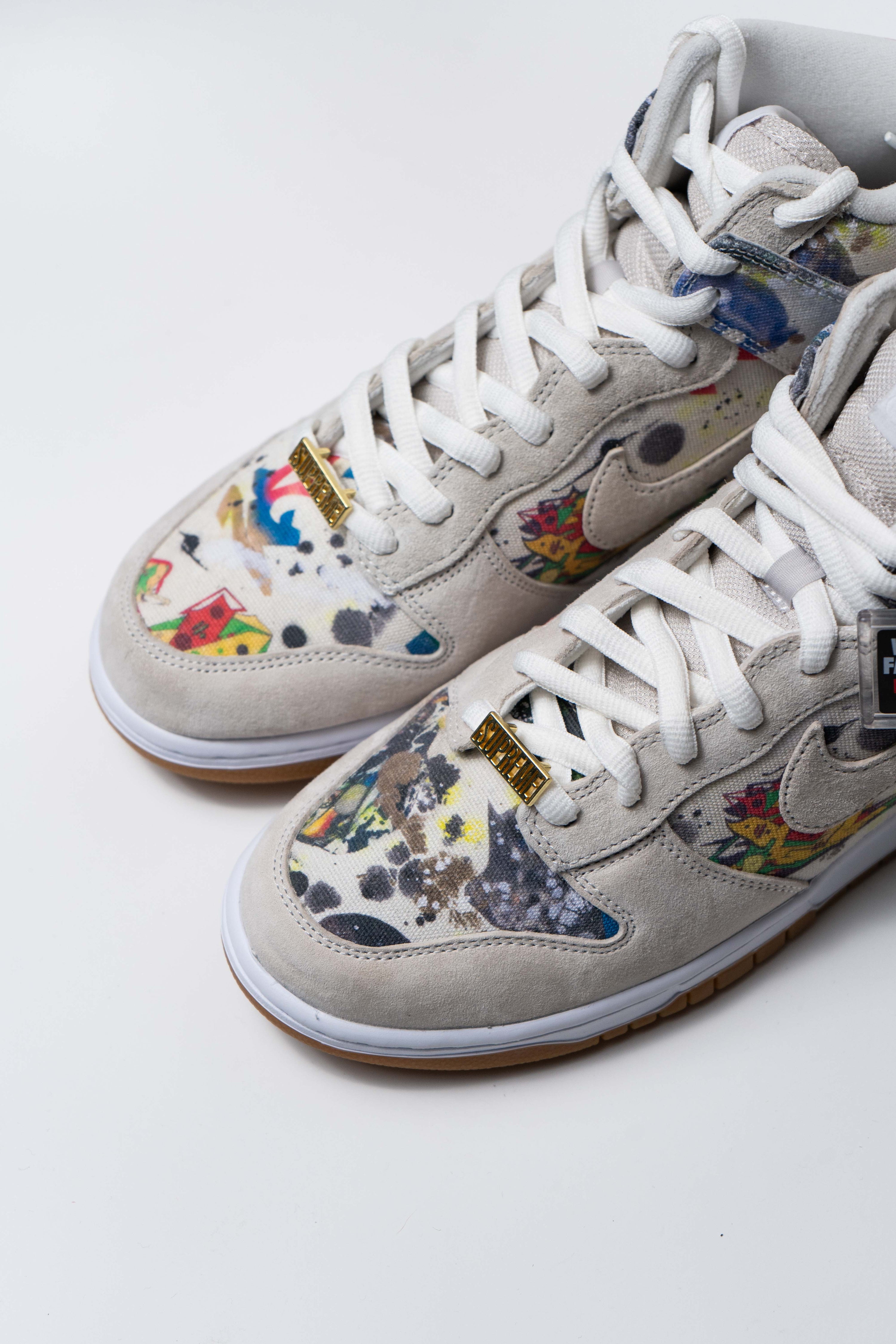 NIKE SB DUNKS HIGH X SUPREME “RAMMELLZEE”